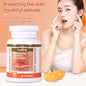 Vglring Silk Fish Collagen Gel Candy Sugar Free Supplemental Collagen Peptide Softgels 0.72g*60 softgels