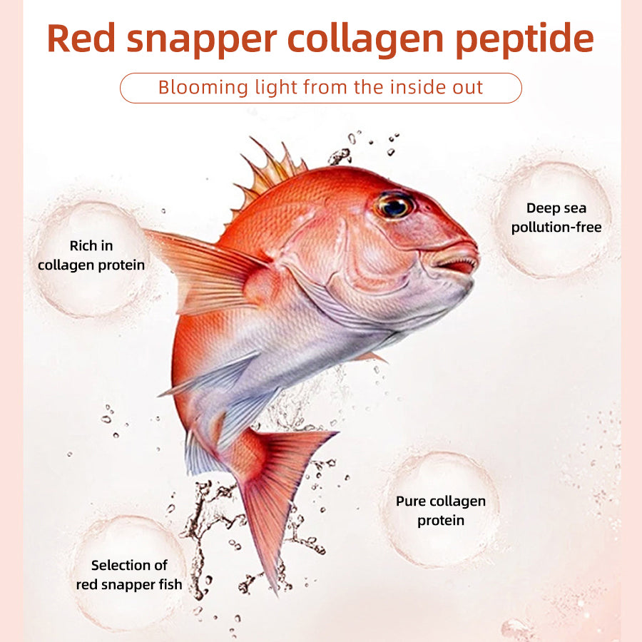 Vglring Silk Fish Collagen Gel Candy Sugar Free Supplemental Collagen Peptide Softgels 0.72g*60 softgels