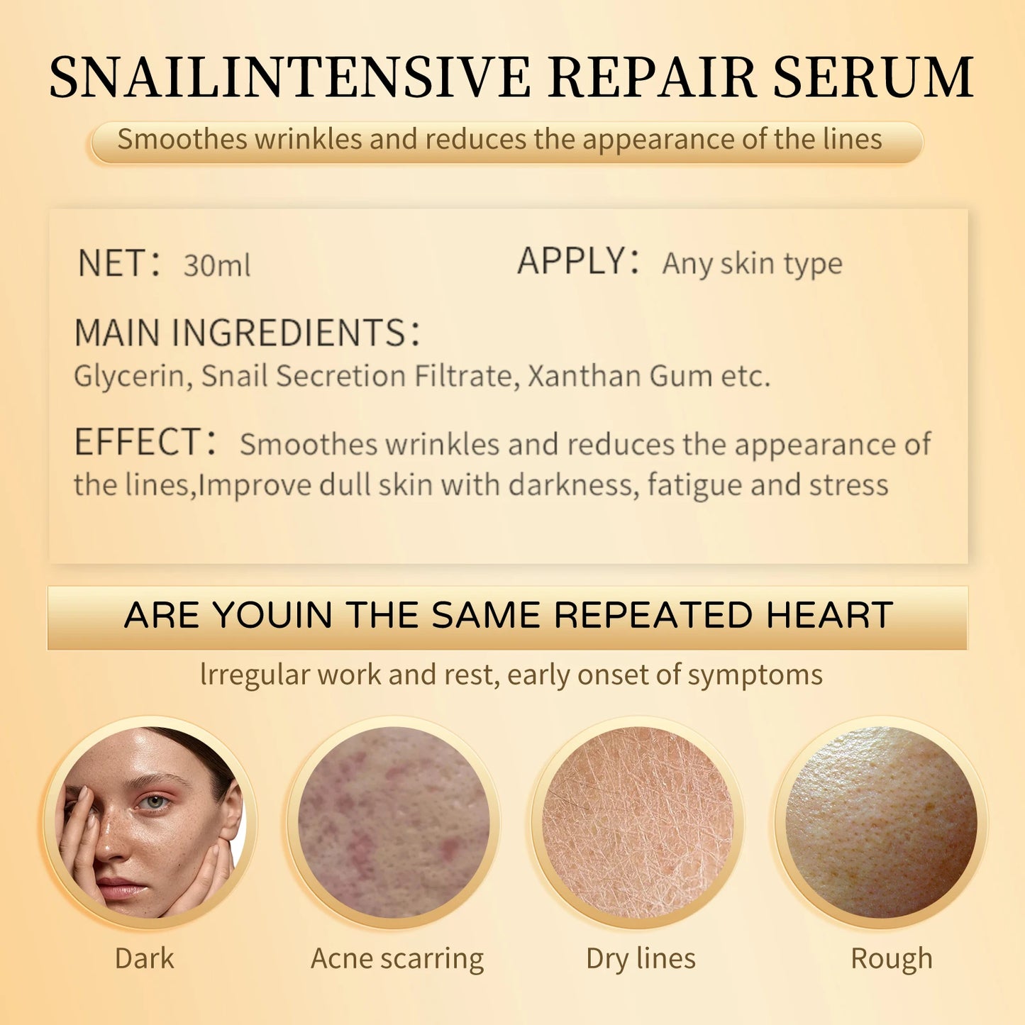 SNAIL INTENSIVE REPAIR SERUM 30ML